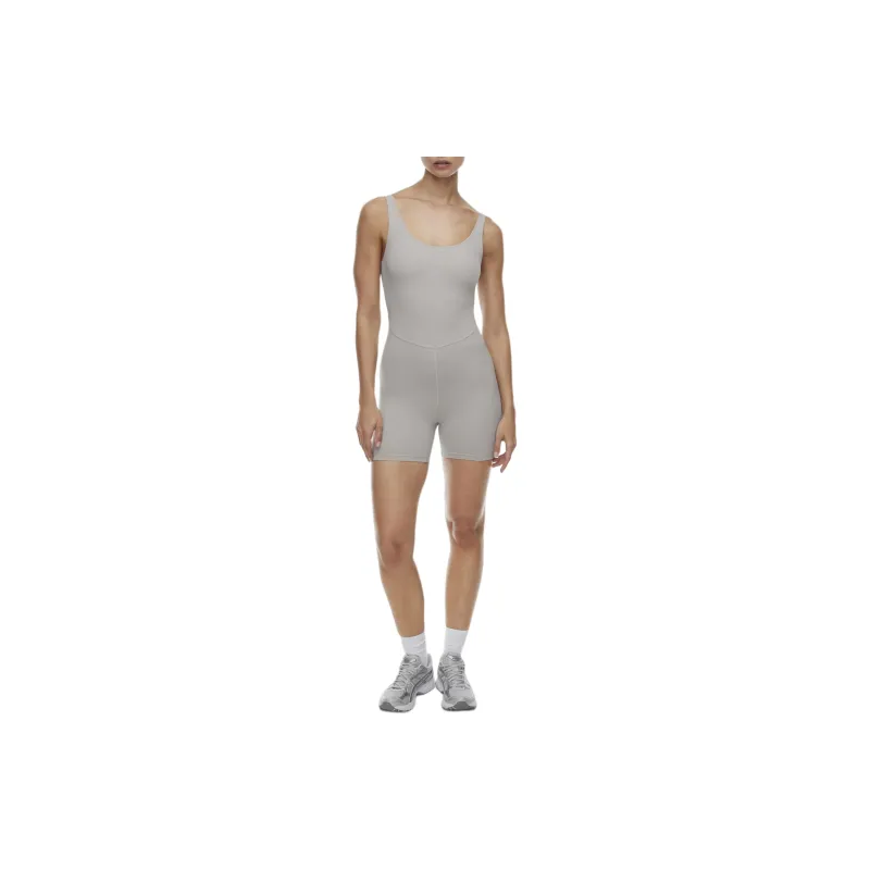 ARITZIA Golden BUTTER Sway Romper Bodysuits Women's Ashen/Iron Cyan-2