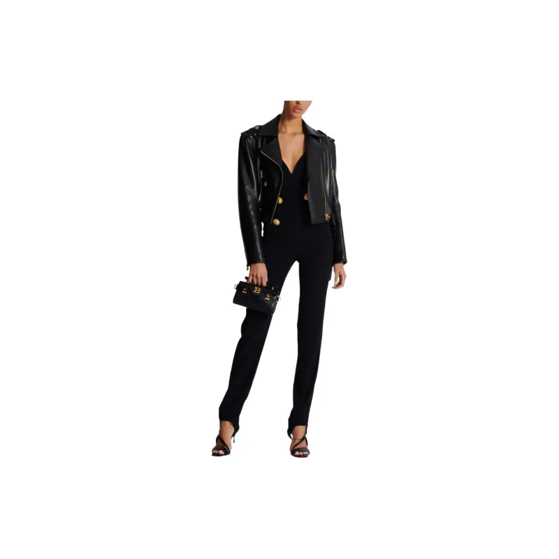 BALMAIN Crepe Tailored Jumpsuit-1