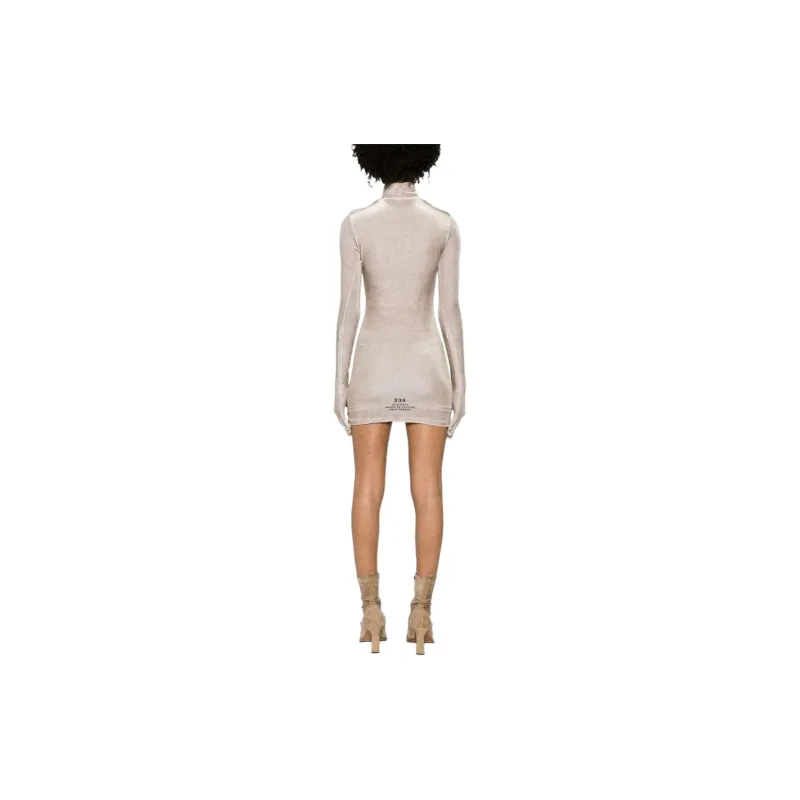Vetements Couture Styling Dress With Gloves 'Biege'-2