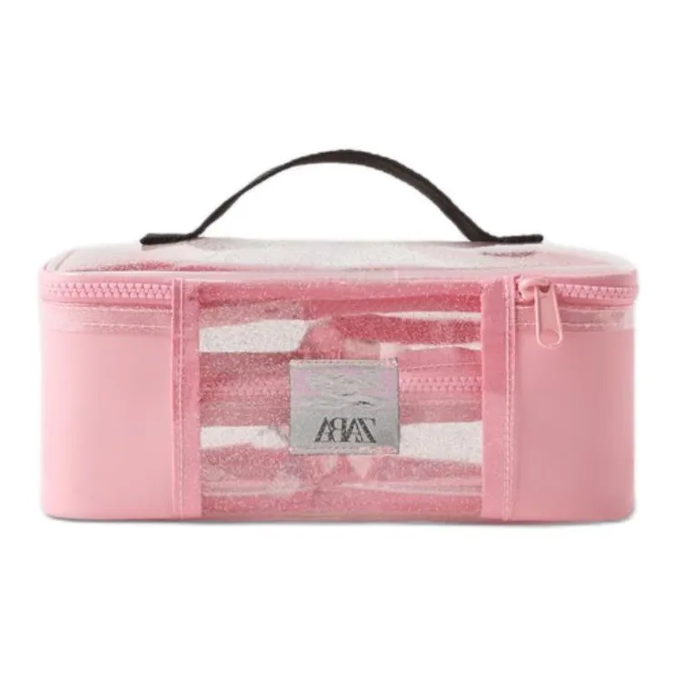 ZARA Plastic Toiletry Bag Kids' Pink-4