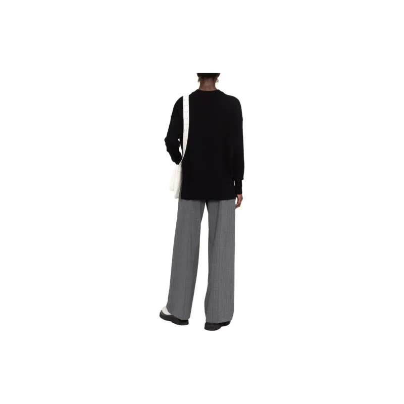 JIL SANDER FW24 Cashmere Sweater Women's Black-2
