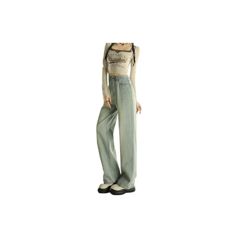 Concubine Zhu Jeans Women's Emerald Green-5