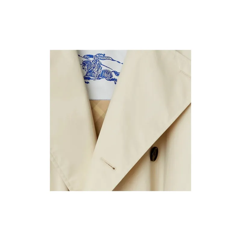 Burberry Gabardine Trench Coat-3
