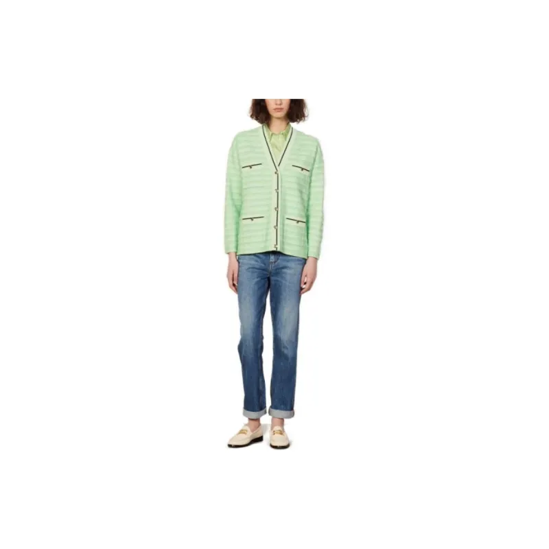 Sandro Knitwear Women's Green-1