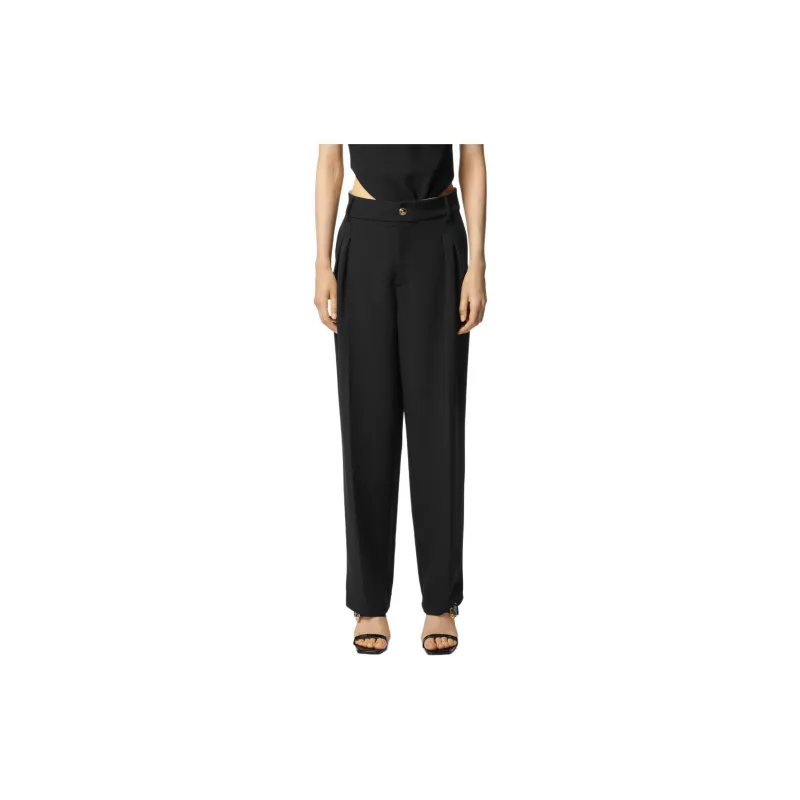 VERSACE JEANS COUTURE Wide leg Pleated Trousers-3