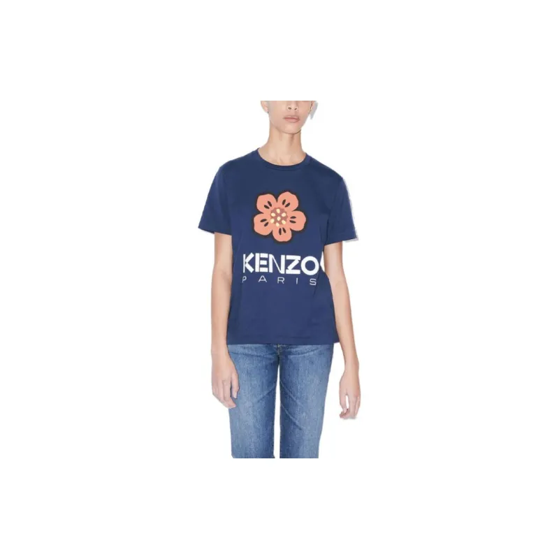 KENZO Boke Flower T Shirt 'Blue'-4