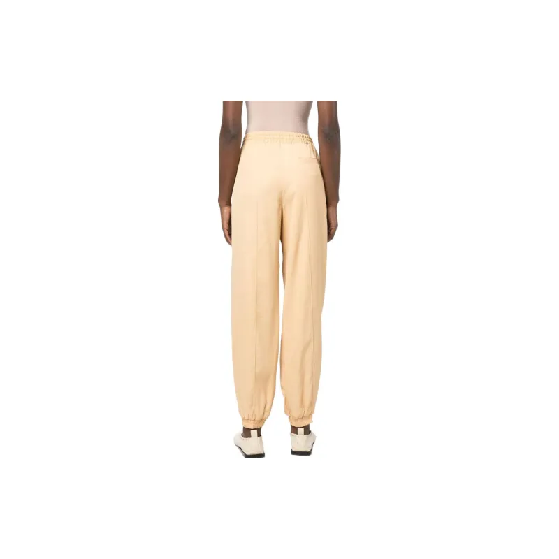 JIL SANDER Knitted Sweatpants Women's Orange-1