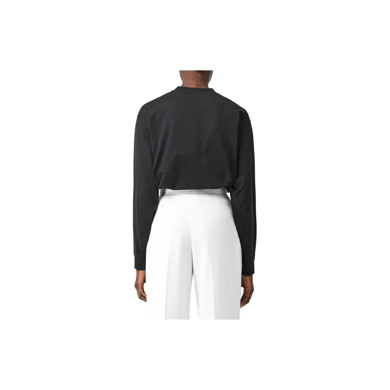 Burberry Monogram Motif Longsleeve Black-3