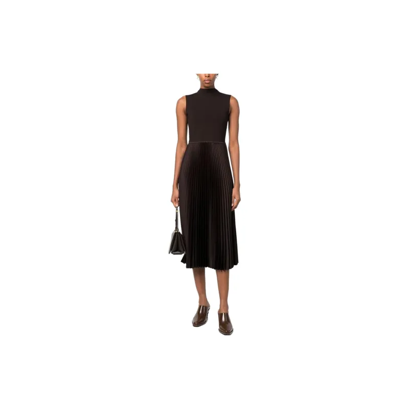 THEORY Sleeveless Dresses Women's Black-1