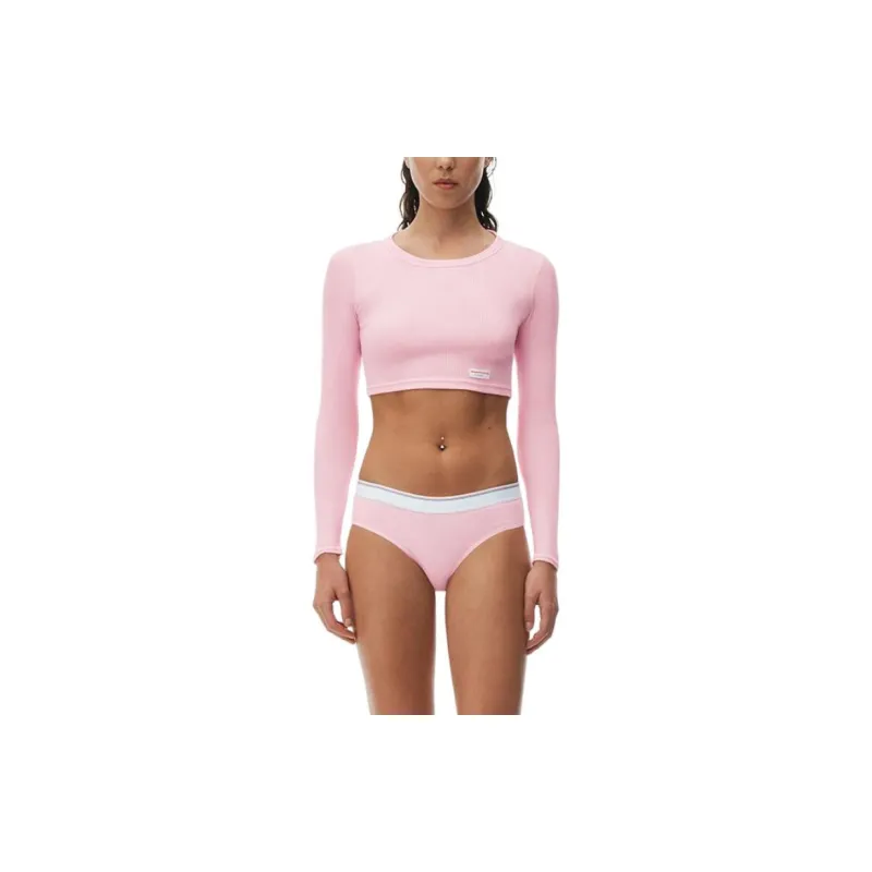 Alexander Wang SS24 Regular T Shirt Women's Pink-1