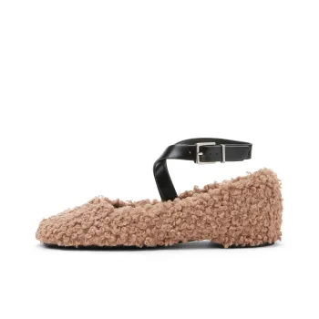 CHARLES&KEITH Small CK Casual Single Shoes 0.5cm Women's