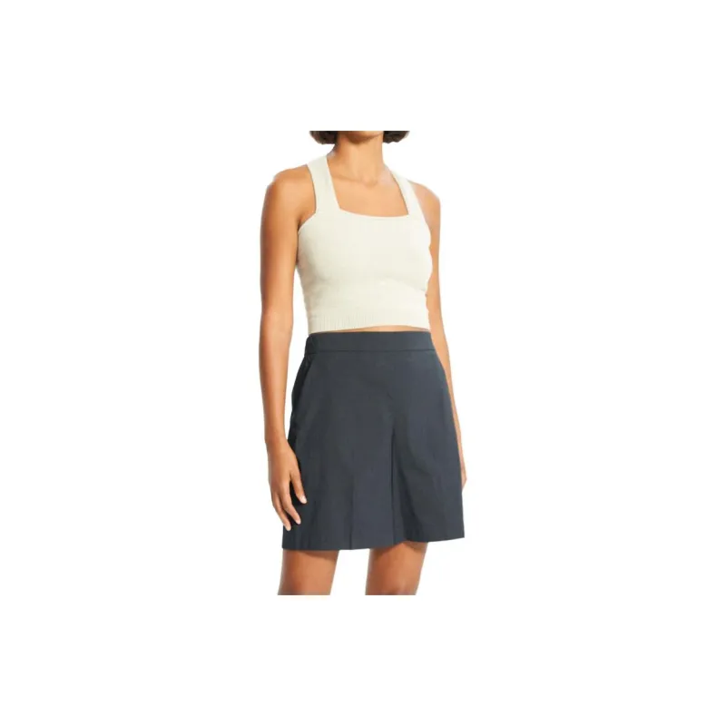 THEORY Casual Shorts Women's Dark Blue-3