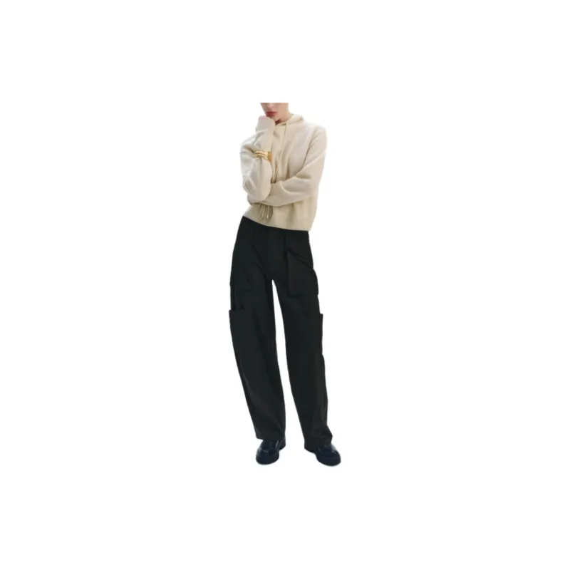 ZARA Sweatshirt Women's Dark Beige-1