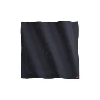 HERMES Cashmere Silk Scarves Unisex Black