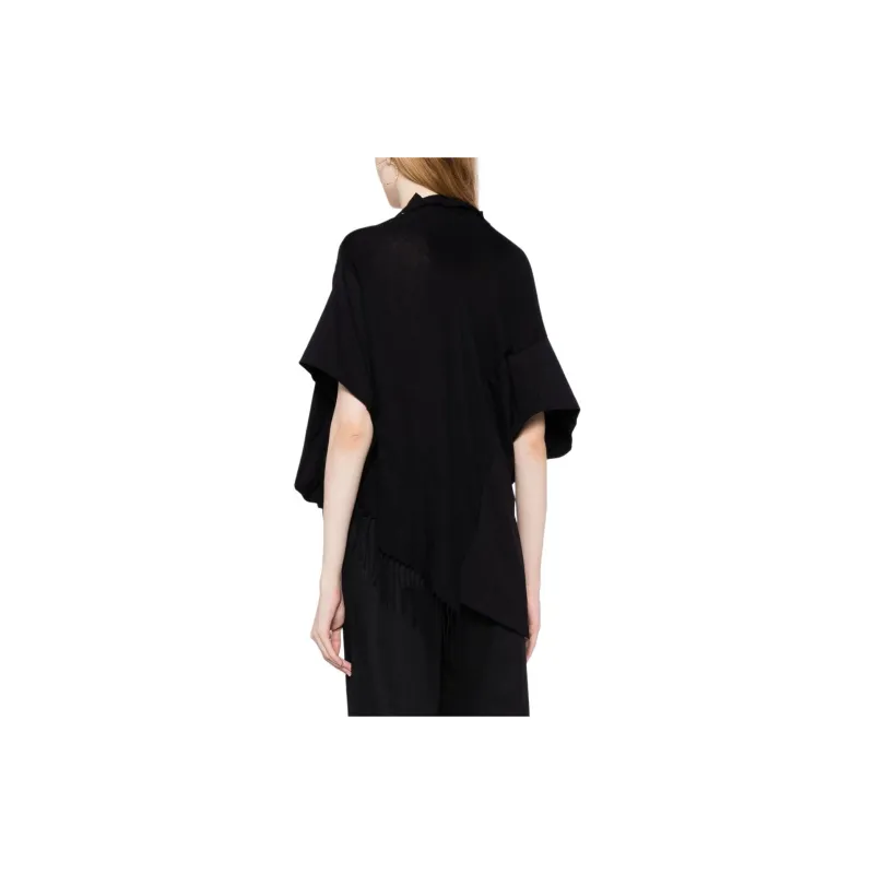 JUNYA WATANABE Fringe detail Draped Top-2