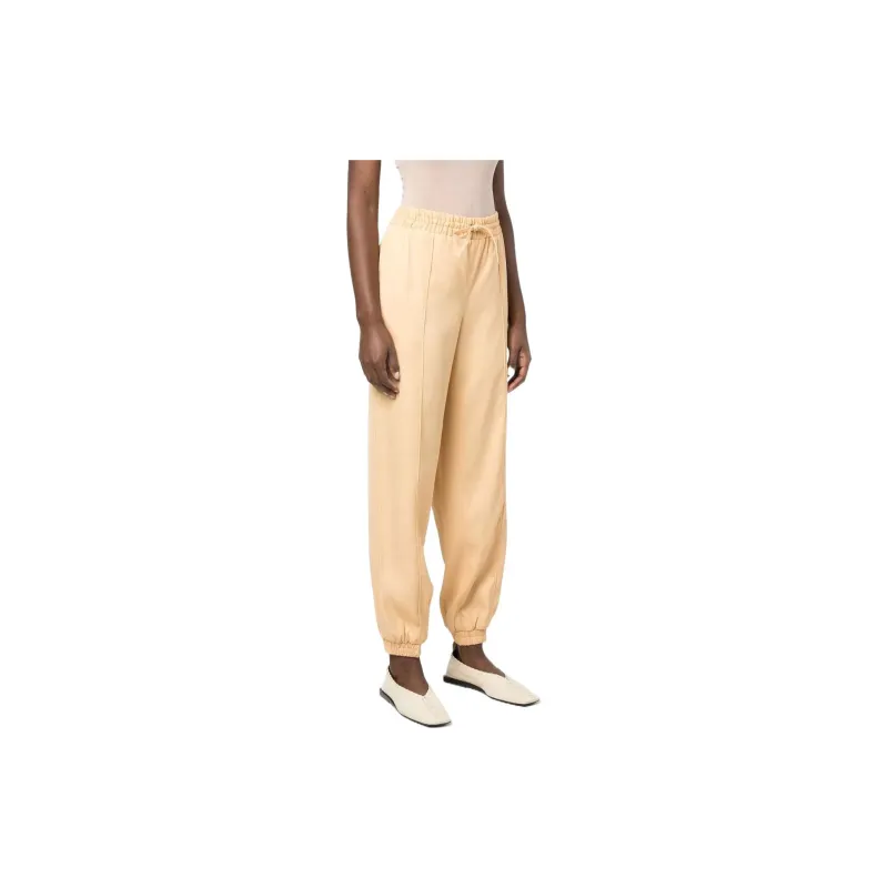JIL SANDER Knitted Sweatpants Women's Orange-3