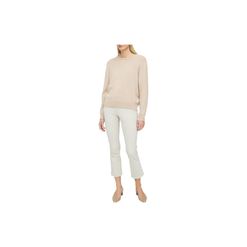 THEORY Cashmere Sweaters Women's Sand Stone-1