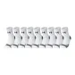 9 Pack (White+Gray)