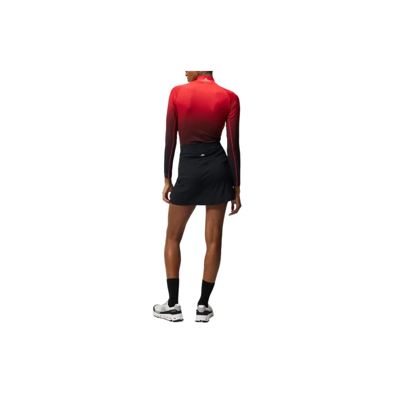 J.Lindeberg Amelie Mid Skirt Casual Short Skirts Women's Black-2