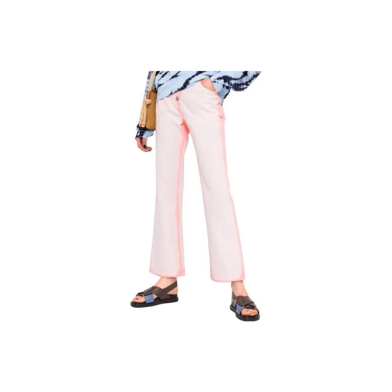 ALBERTA FERRETTI Sorbet Sky Dye Flared Pants-1