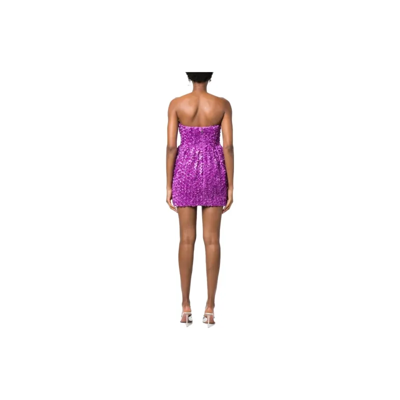 Rotate Sleeveless Dresses Women's Purple-2
