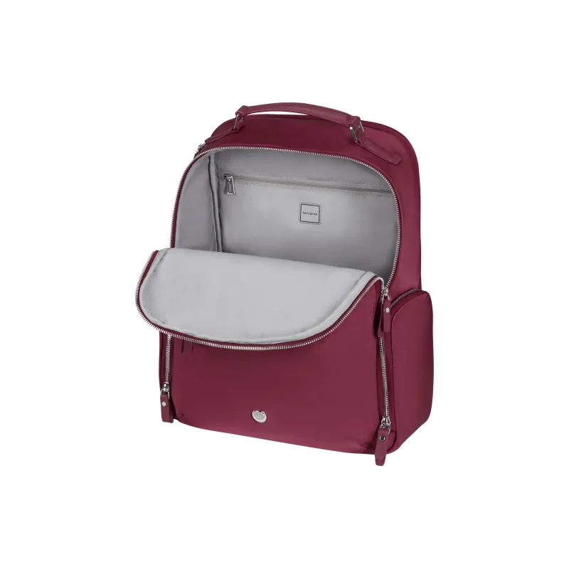 SAMSONITE Nylon Backpack Women's Garnet Red-4