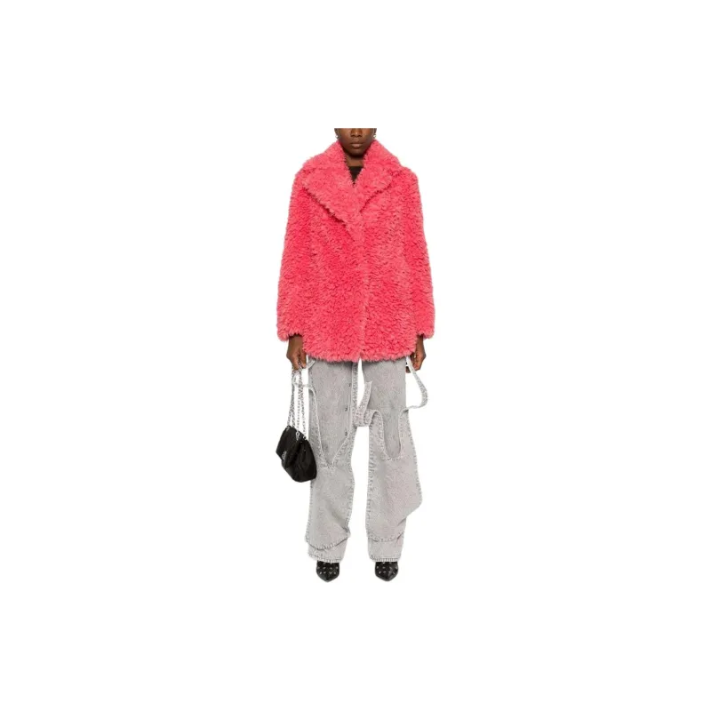 Patrizia Pepe Buttoned Faux fur Jacket-1