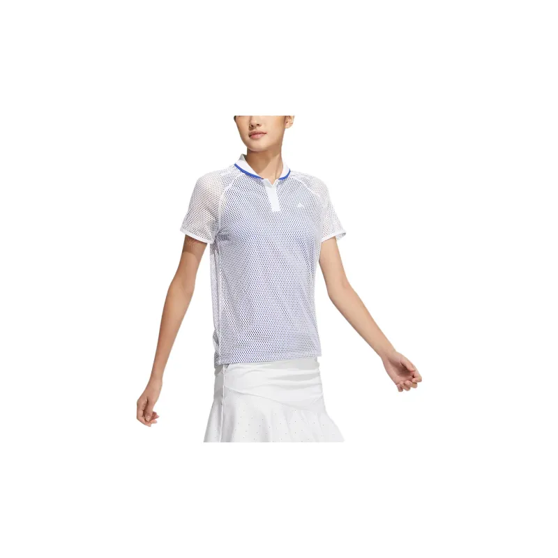 Adidas Polo Shirts Women's Blue-3