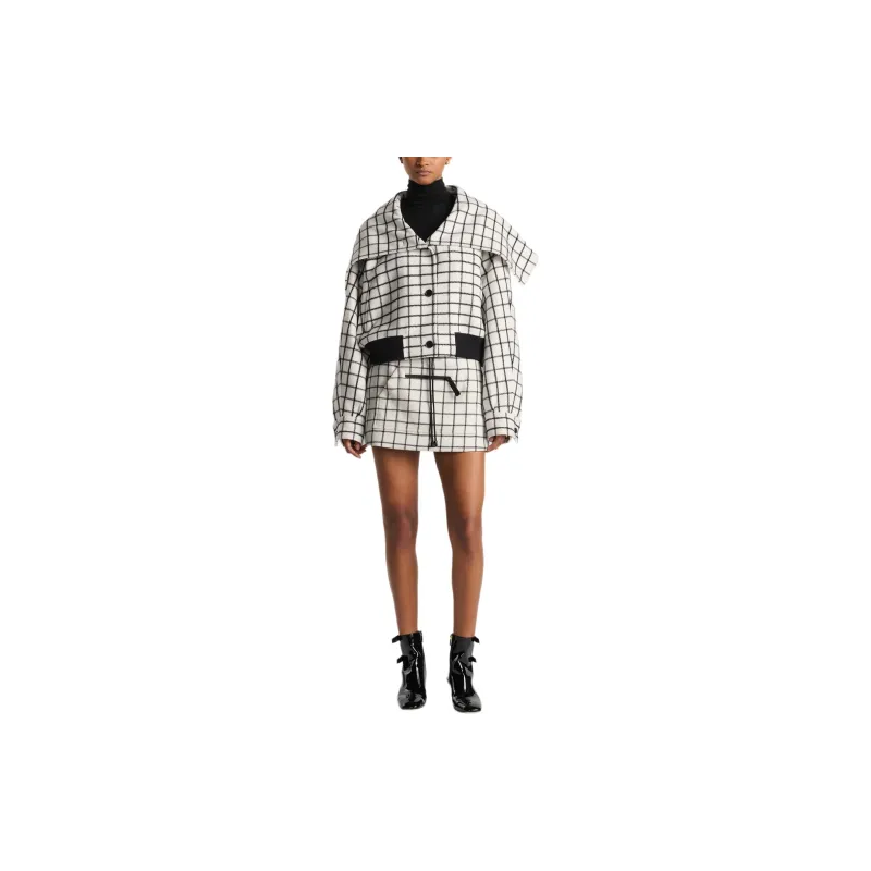 DIOR FW24 Jackets & Coats Women's Black White-2