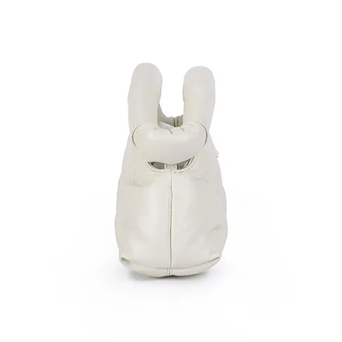 Karkki Lambskin Commute Vacation Travel Shoulder Bag Crossbody Bag Handbag Women's White-5