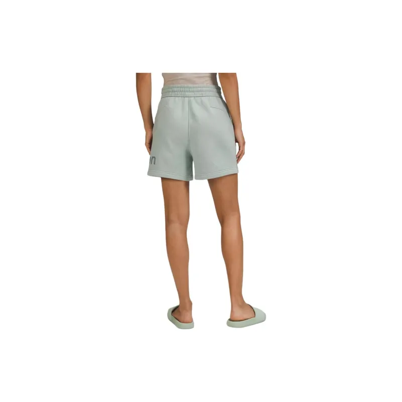 Lululemon Loungeful High Rise Short 4' Graphic Casual Shorts Women's Green-5