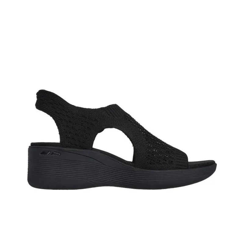 Martha Stewart x Skechers Slip Ins Beach Sandals Women's Black-1