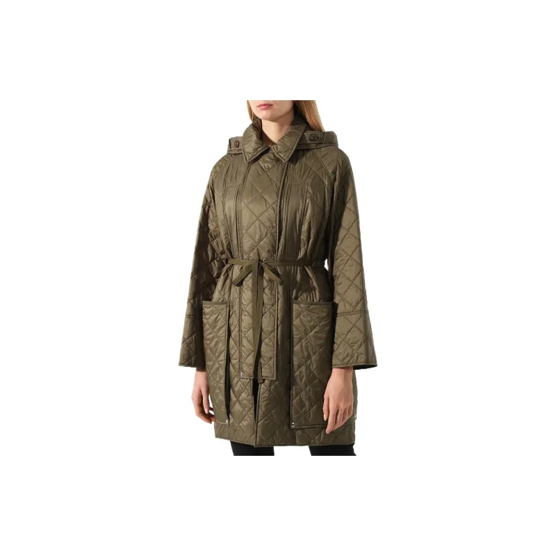 Burberry Puffer Jackets Women's Olive-2