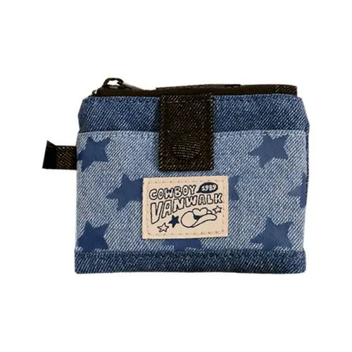 VANWALK Polyester Coin Purses Card Holders Regular Women's Multicolor