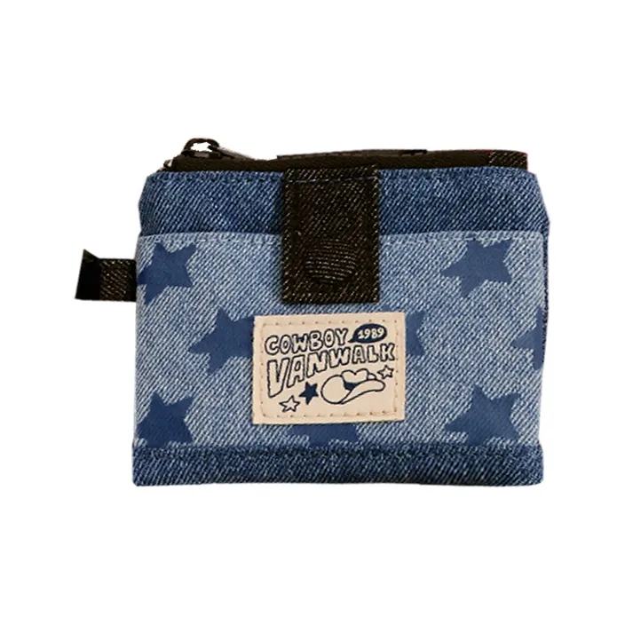 VANWALK Polyester Coin Purses Card Holders Regular Women's Multicolor-1