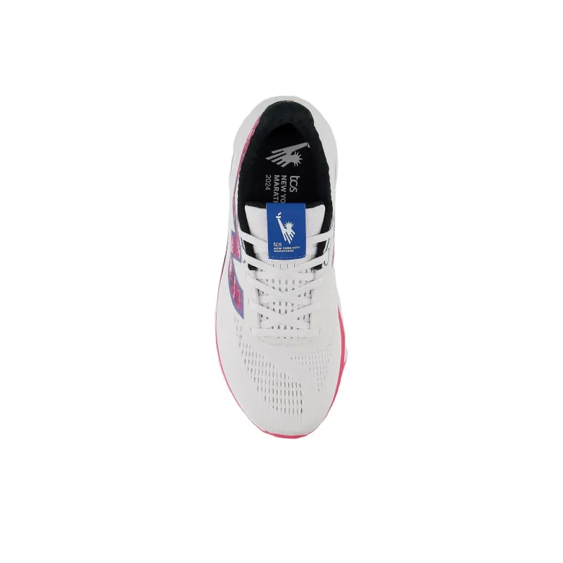 New Balance Fresh Foam X 1080v14 Tcs Nyc Marathon White Hi Pink Women's-3