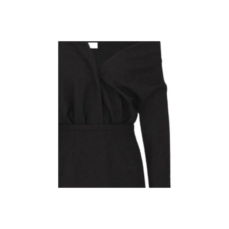 DIOR SS24 Long Sleeved Dress Women's Black-2