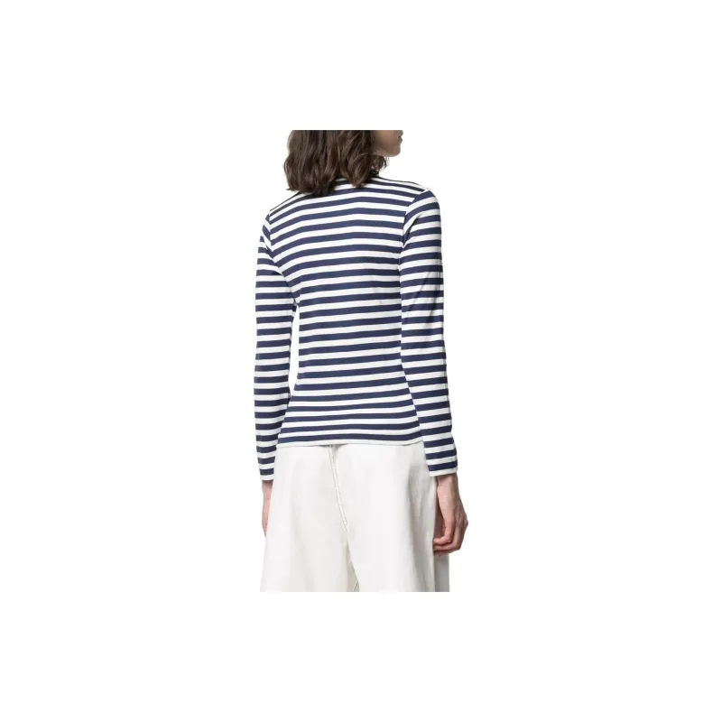 CDG Play T-Shirts Women's Blue-3