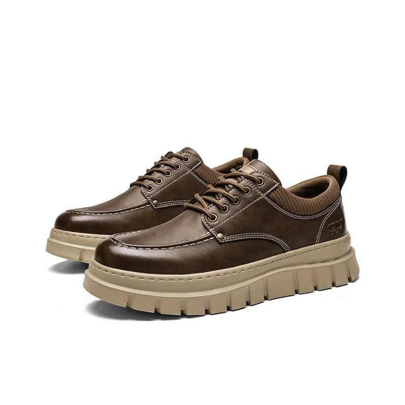 G.N.SHIJIA Lightweight Height Increasing Low Top Casual Shoes Men's-8