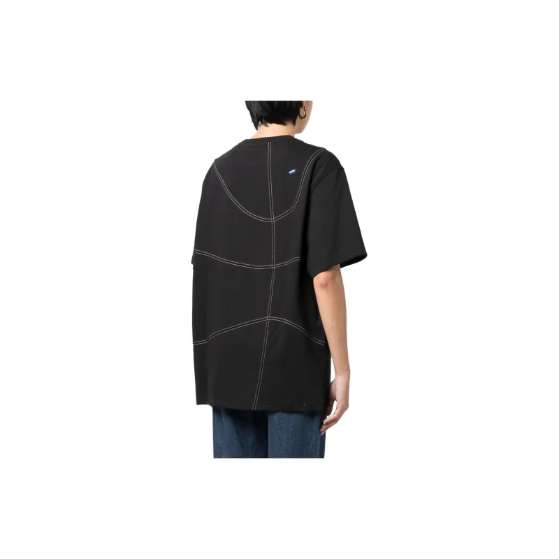 ADER ERROR Stitch-detail Cotton T-shirt-2