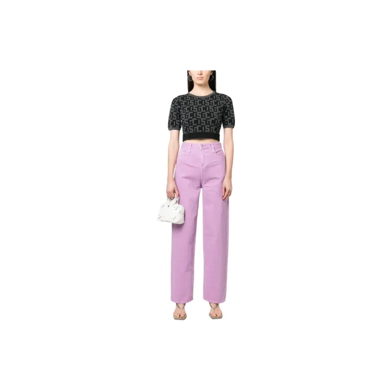 GCDS Matilda Monogram Cropped Top-2
