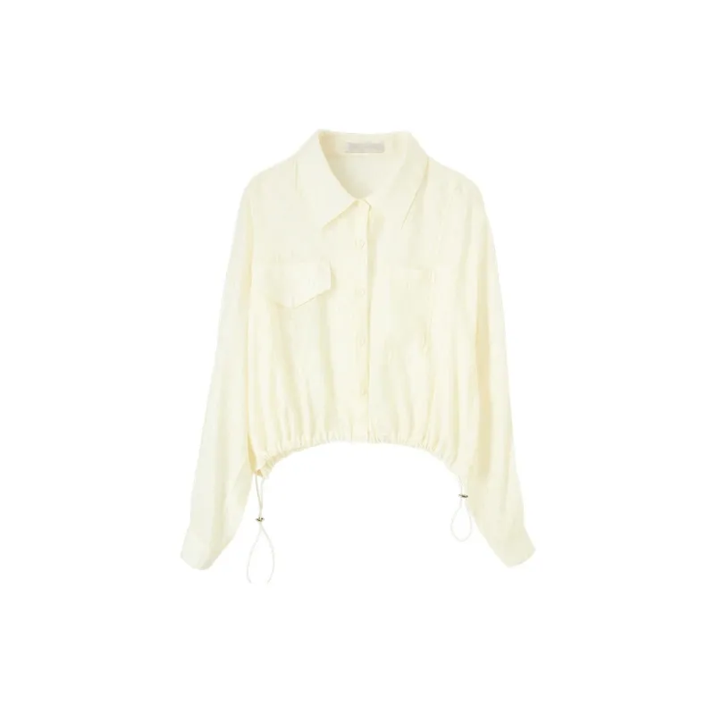 SENTUBILA Cropped Coats Women's-6