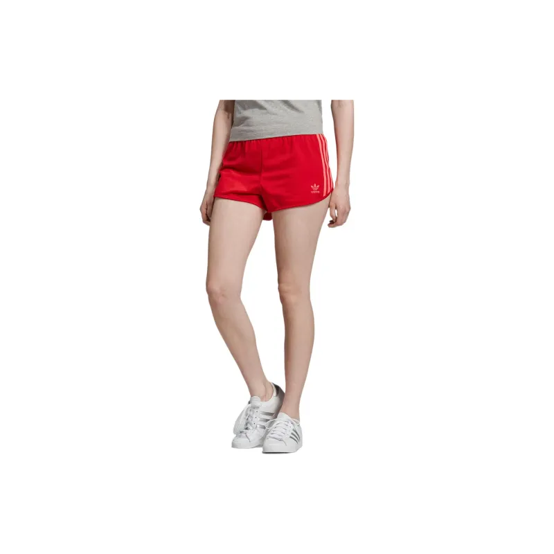 Adidas Originals Casual Shorts Women's Red-1