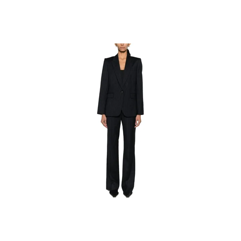 NILI LOTAN Business Suits Coats Women's Navy-1