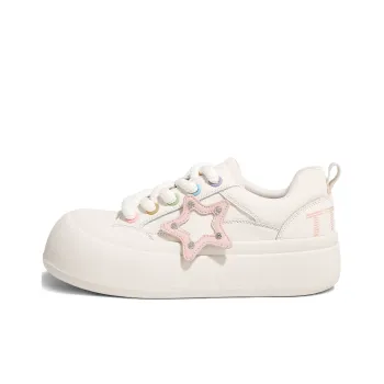 TTKJ Skateboard Shoes Women's Low Top Macaron/Pink