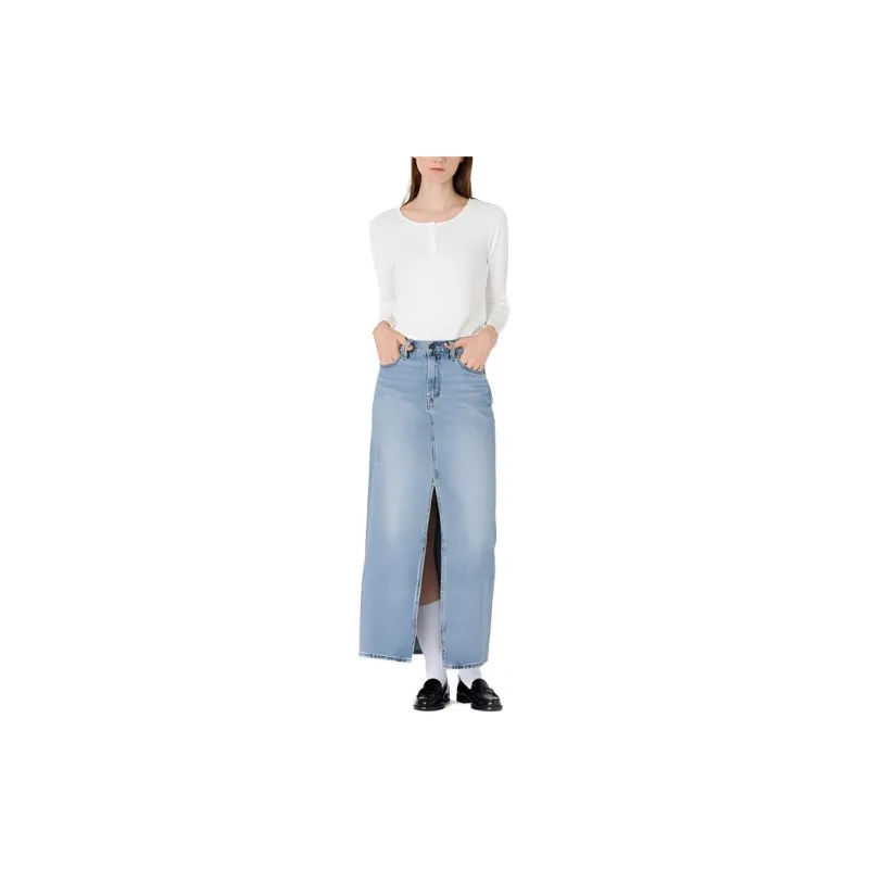 Levis Ankle Column Maxi Skirt-4