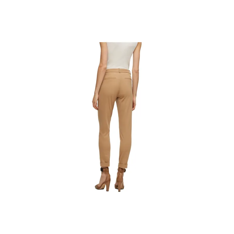 HUGO BOSS SS23 Casual Pants Women's Brown-3