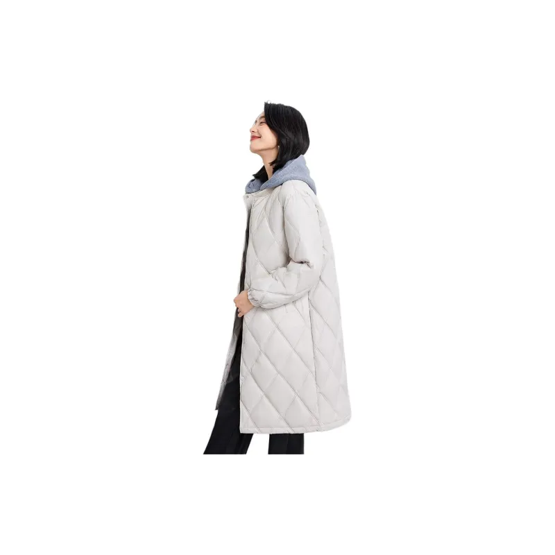 CARBAMMI Puffer Jacket Women's White-2