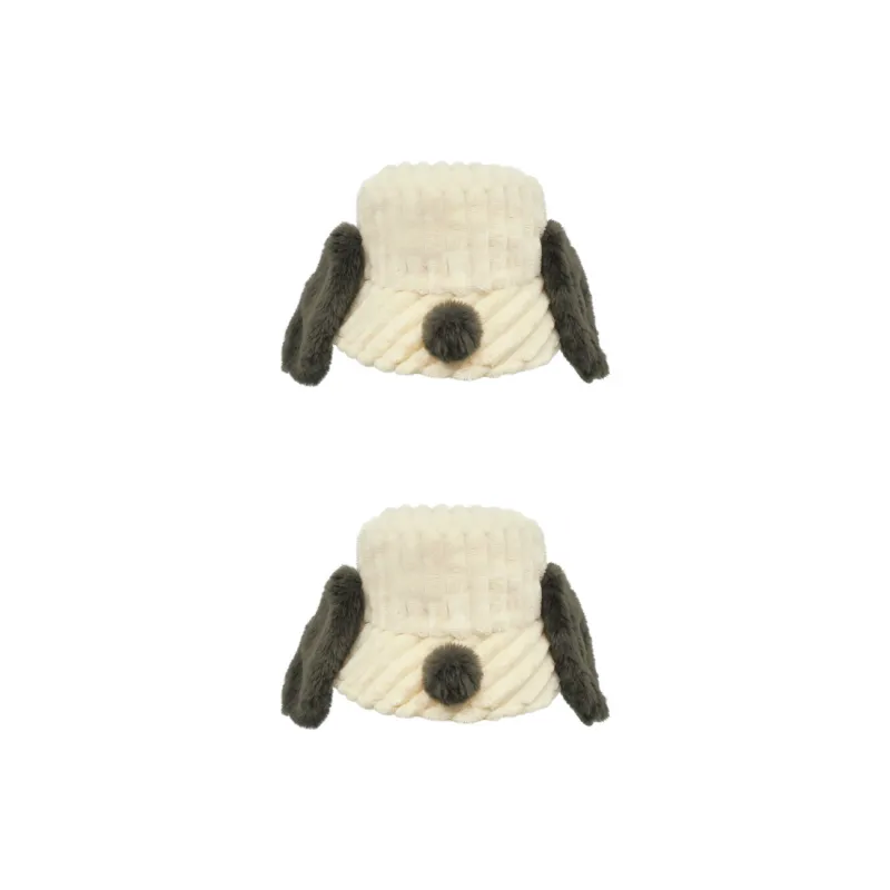 Universal Studios USJ Snoopy Collection Snoopy Plush Bucket Hat Hats & Caps Thermal Beige Doll Products-1