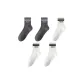 5 Pack[Dark Gray 2+White 3]